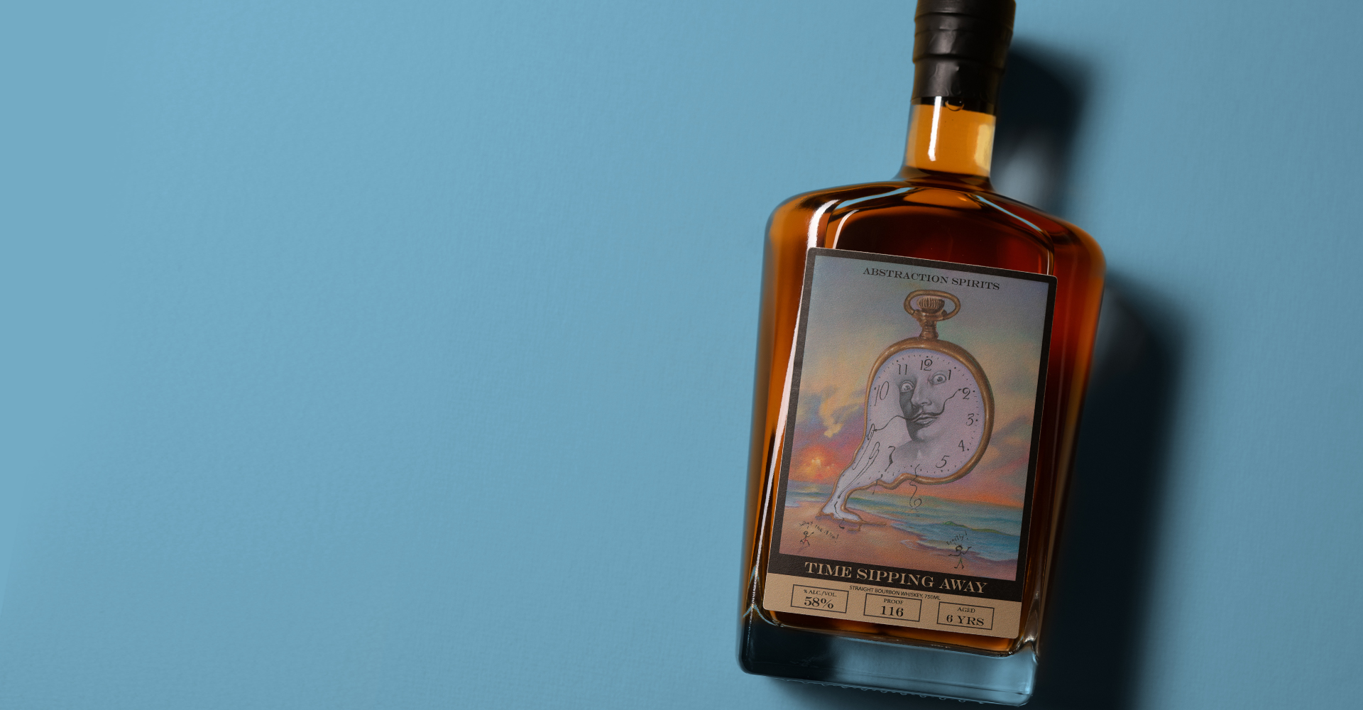Abstraction Spirits Time Sipping Away